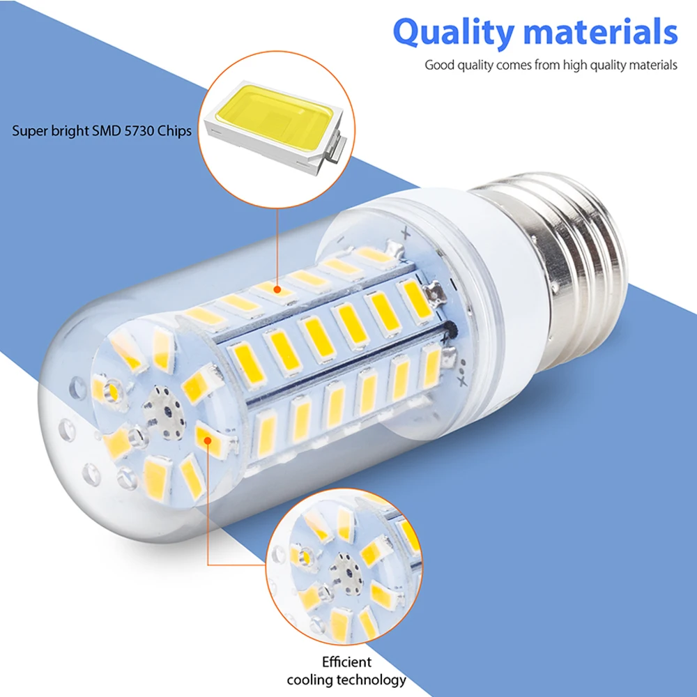 E27 светодиодная лампа e14 led - Фотография_5