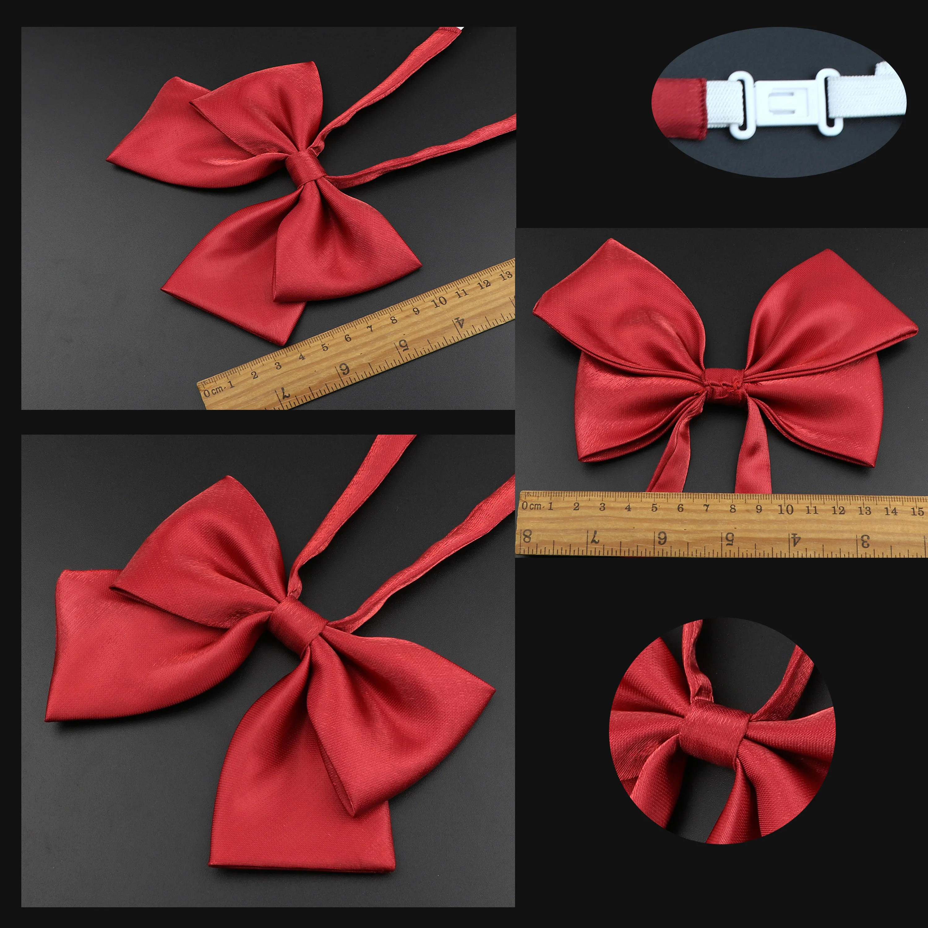 Красочные женские рубашки с галстуком-бабочкой - Фотография_5