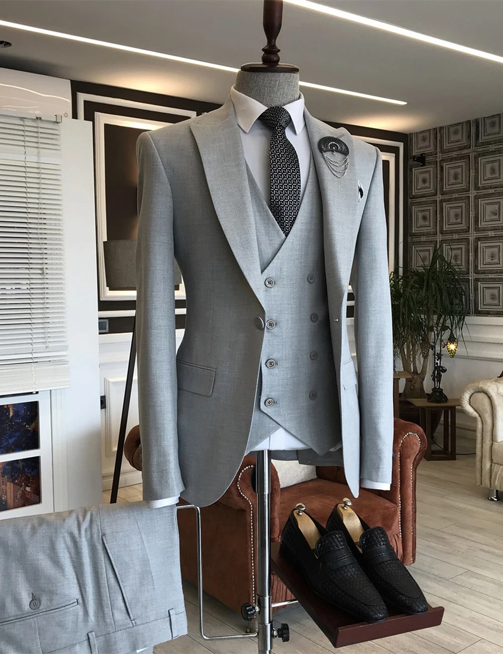 Мужские костюмы solovedress 2025 - Фотография_2