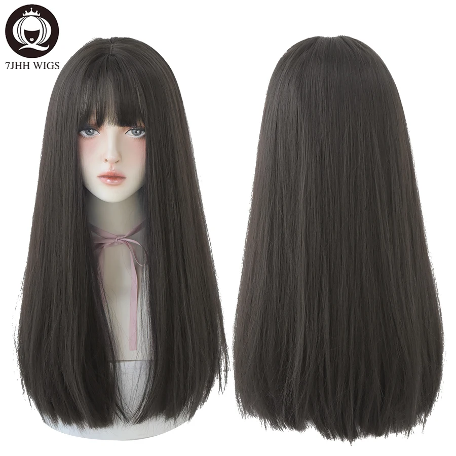 7jhhwigs длинные прямые синтетические - Фотография_3