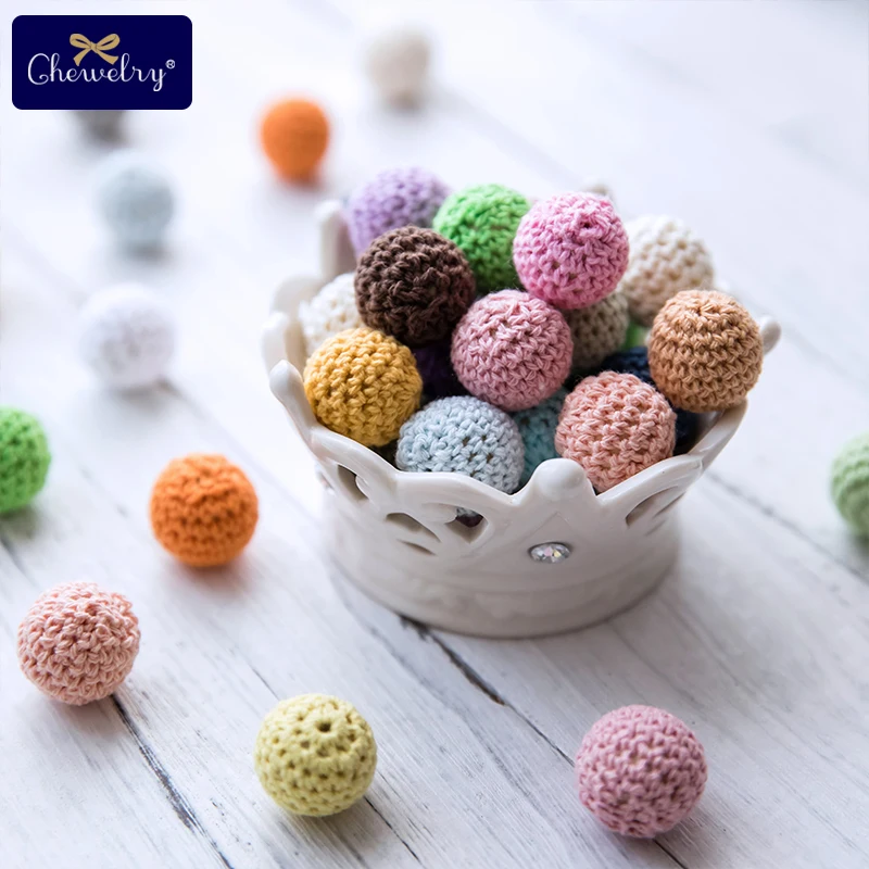 Деревянные вязаные крючком бусины - Фотография_3