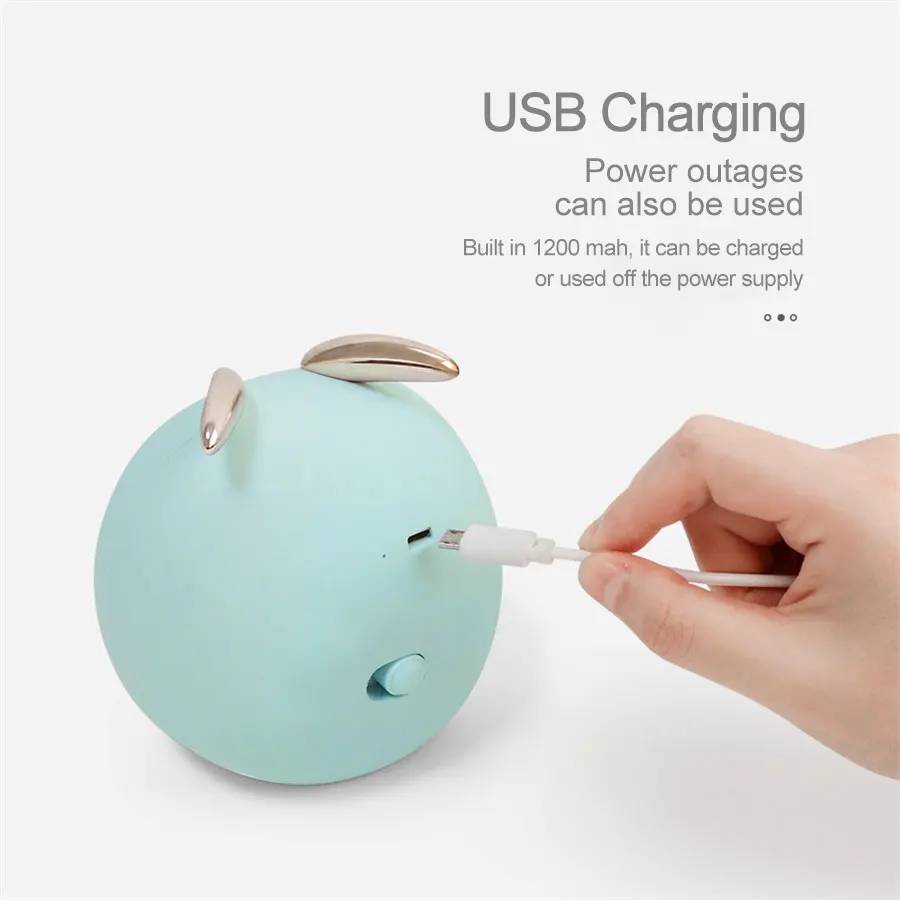 Креативный светодиодный ночник с зарядкой через usb - Фотография_5