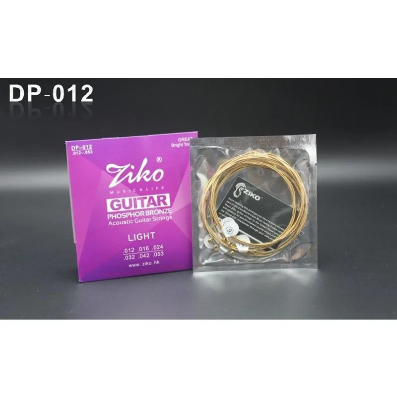 Струны для акустической гитары ziko dp012-053 - Фотография_6