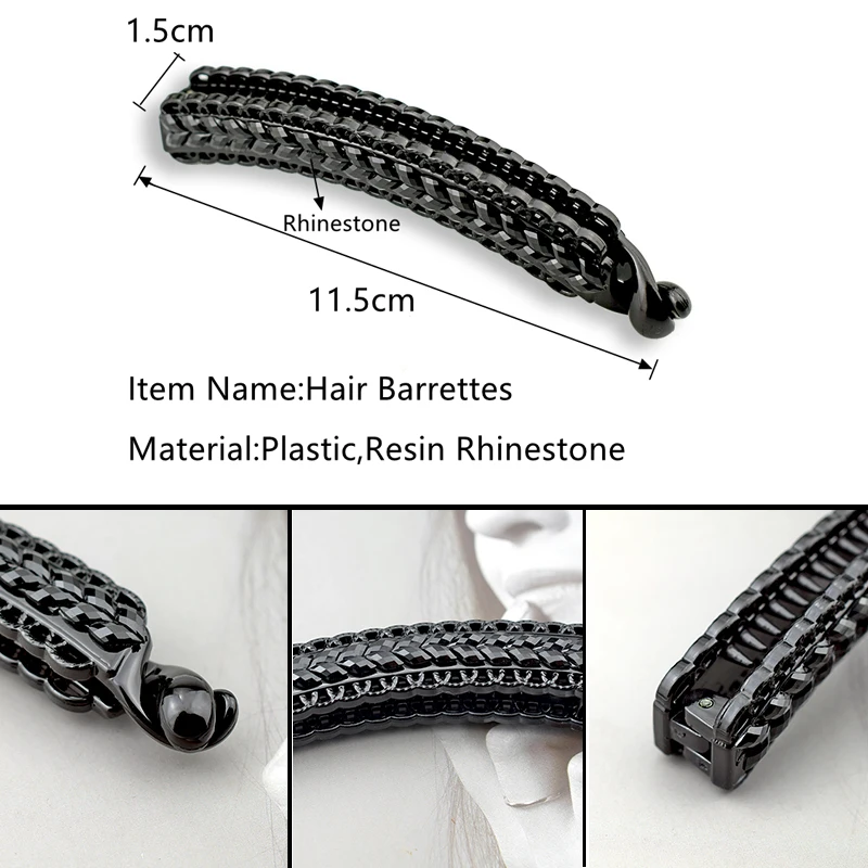 Модные черные стразы - Фотография_6