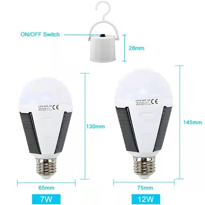 E27 перезаряжаемая светодиодная - Фотография_5