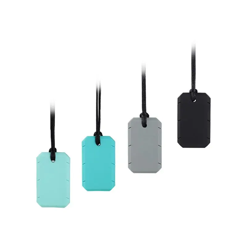 Жевательное ожерелье детский силиконовый - Фотография_3