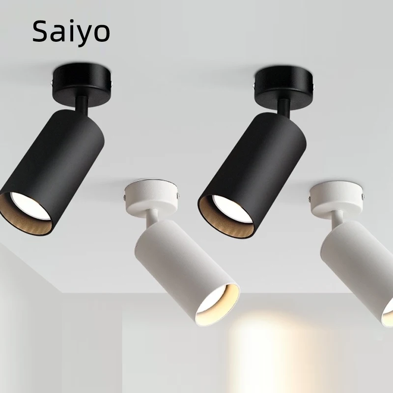 Светодиодные трековые светильники saiyo gu10 mr16