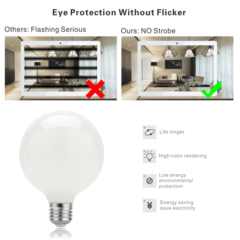 A60 st64 g80 g95 g125 лампа из - Фотография_4