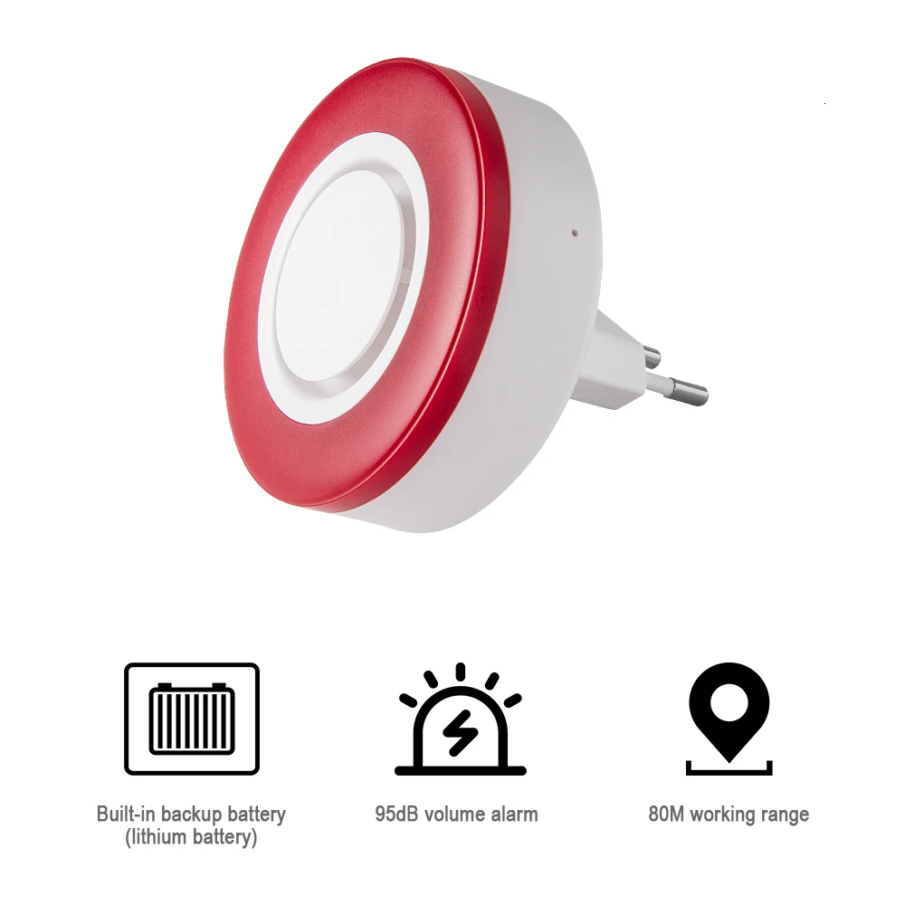 Умная стробоскопическая вспышка heiman zigbee 3.0 - Фотография_2