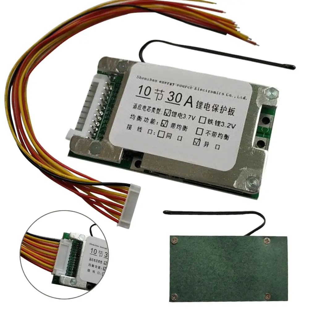 Защитная плата 10s 36v 30a li-ion