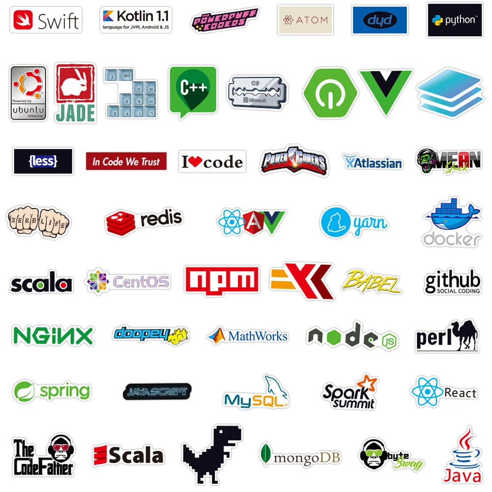 Забавные наклейки для программирования geek java - Фотография_6