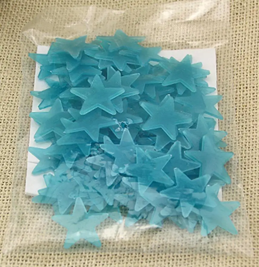 1 комплект 3d светящиеся звезды - Фотография_6