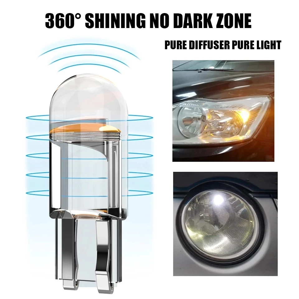 W5w led t10 автомобильный светильник - Фотография_4