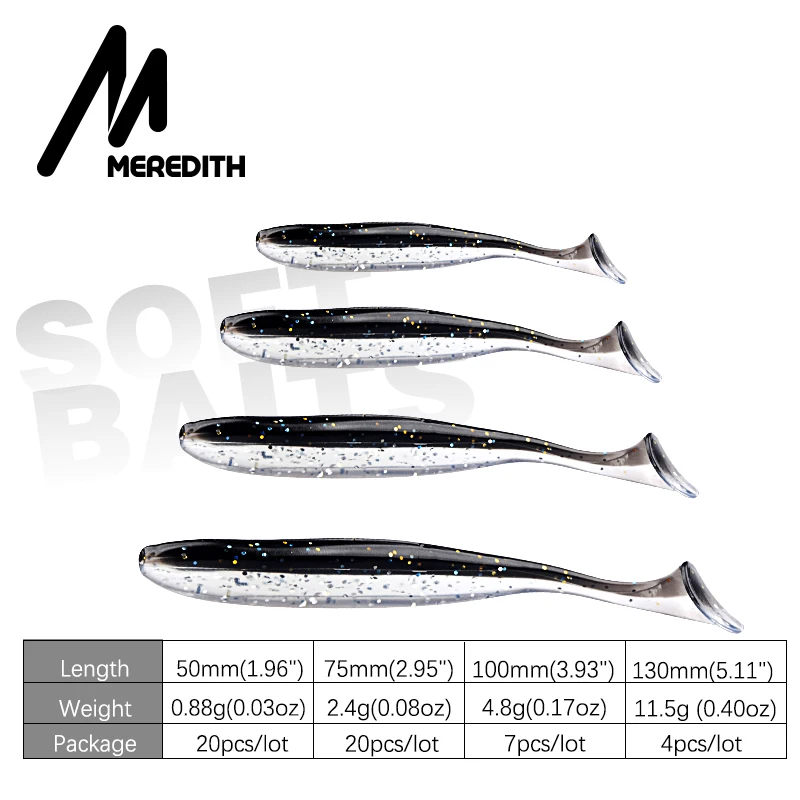 Мягкие приманки meredith easy shiner - Фотография_4