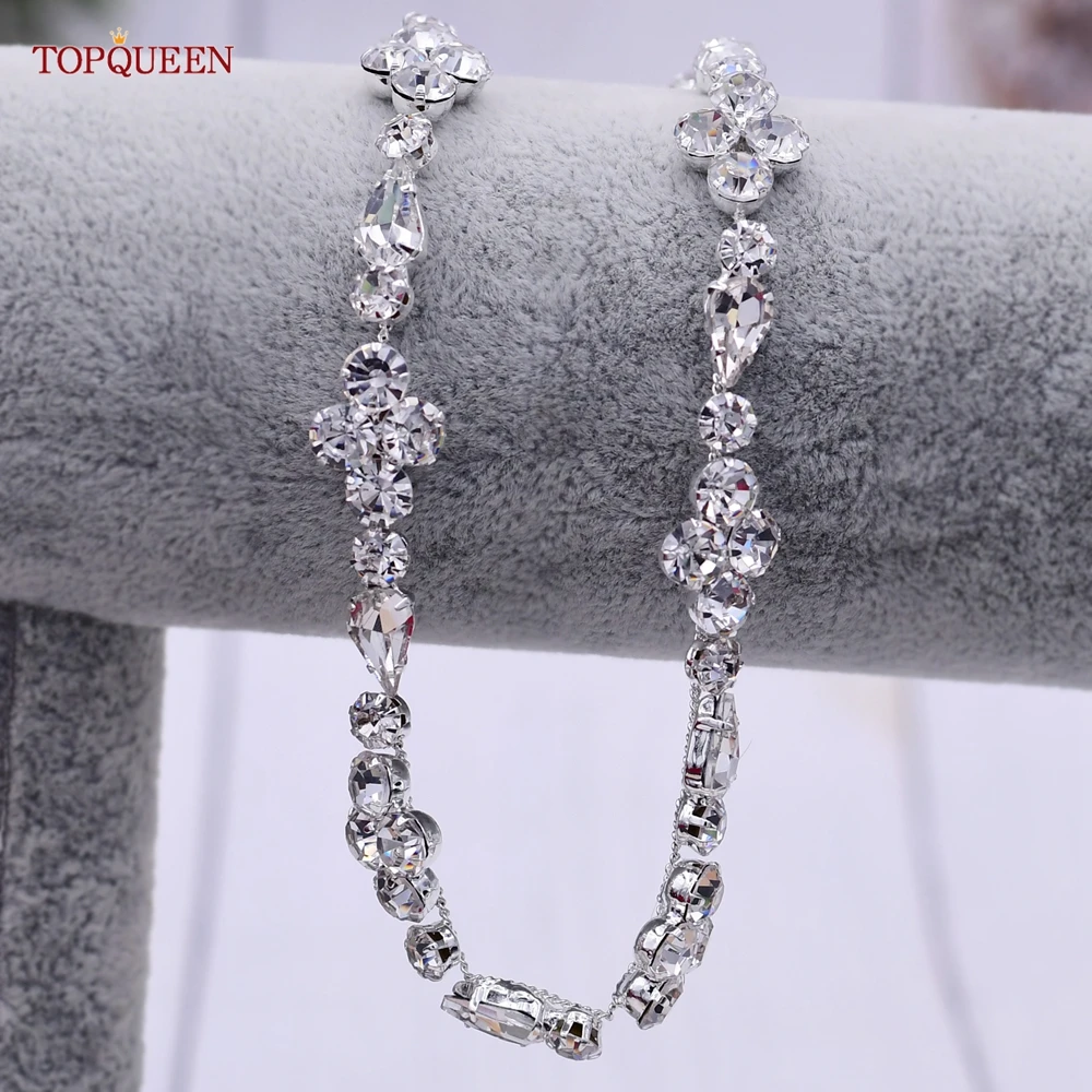 Пояс для свадебного платья topqueen s305 - Фотография_5