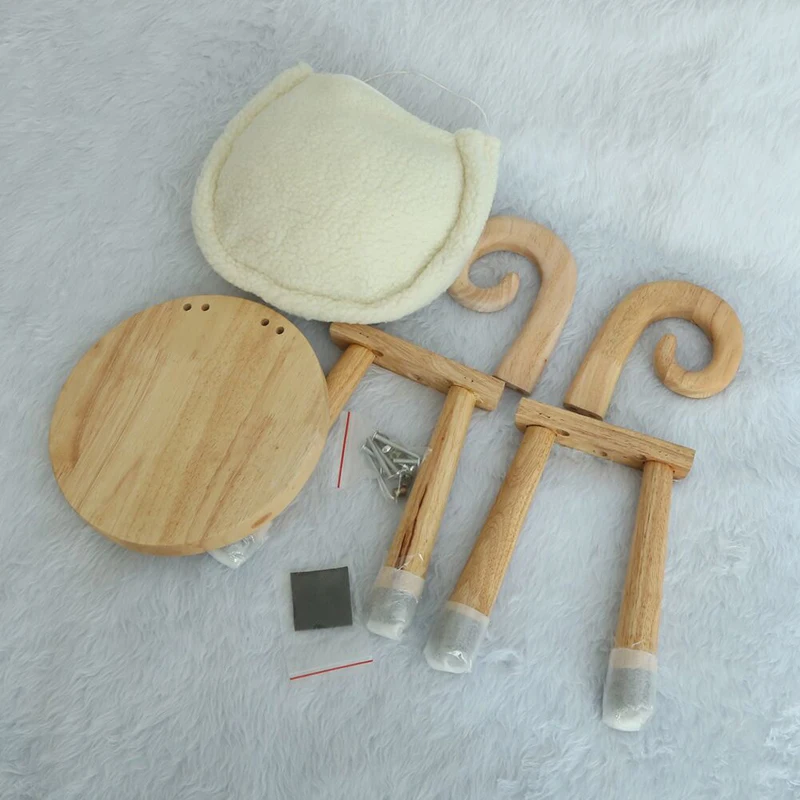 Детский креативный скандинавский стул из массива дерева joylove - Фотография_5