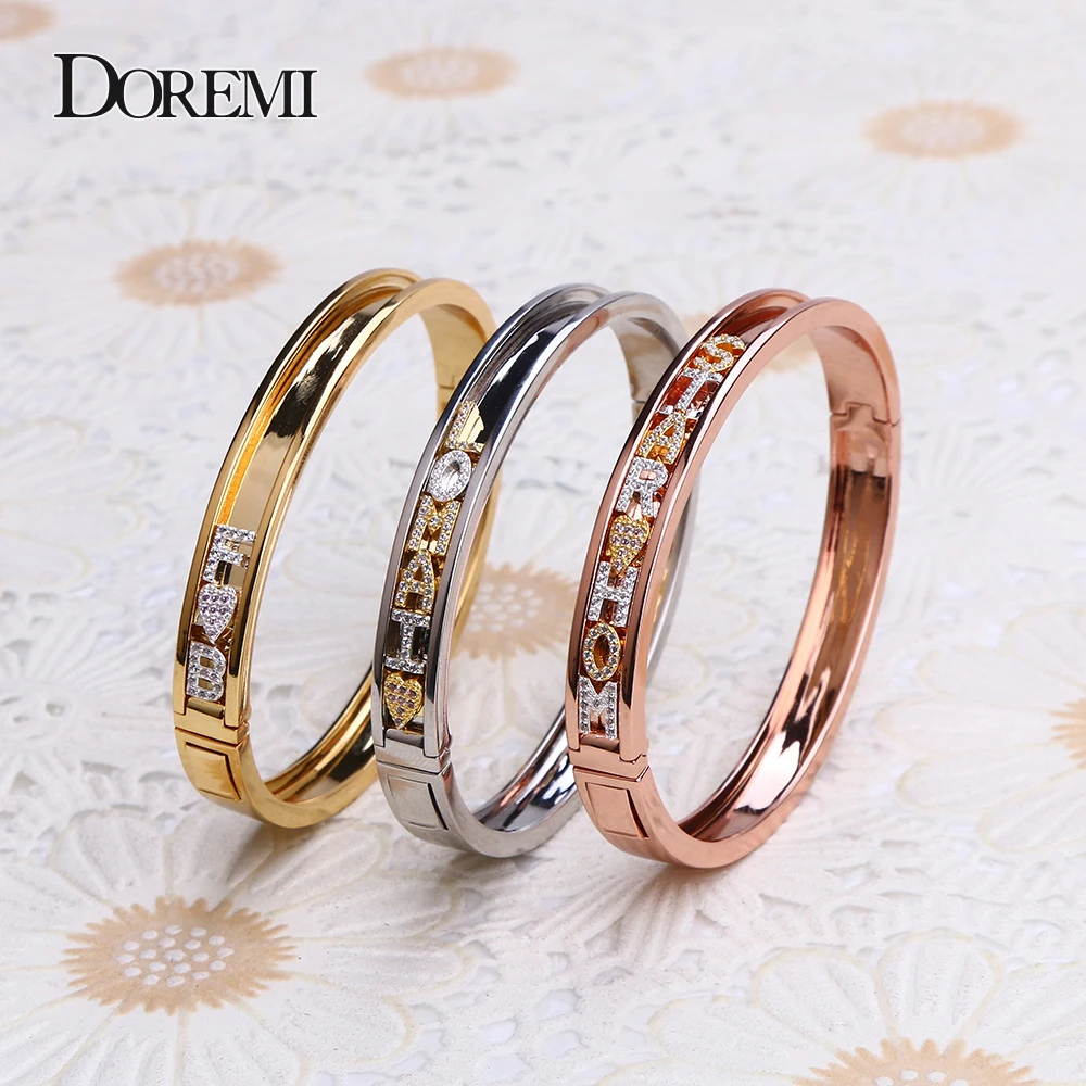 Doremi diy циркониевые буквы пользовательские