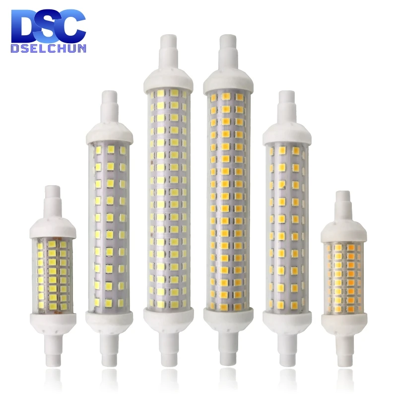 R7s led 78 мм 118 мм 135 мм r7s