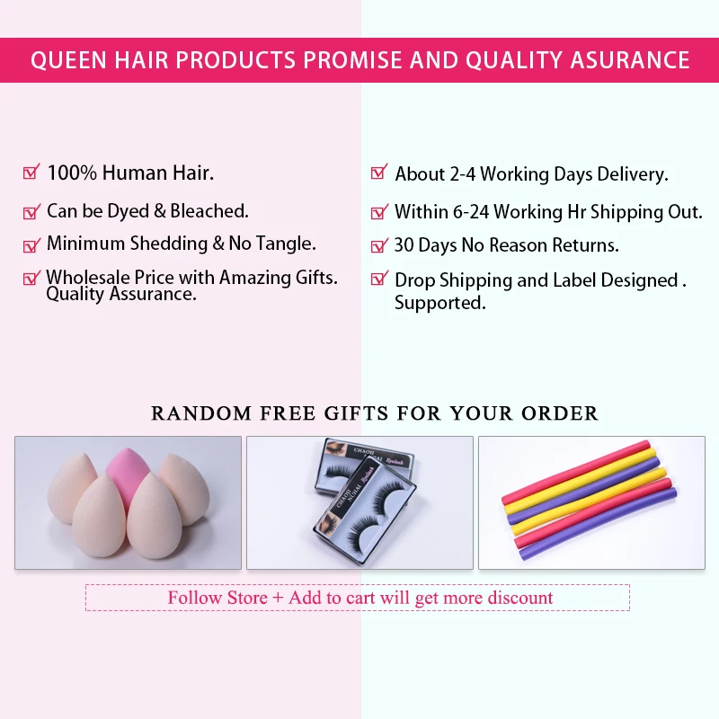 Queen hair loose deep natural wave - Фотография_6