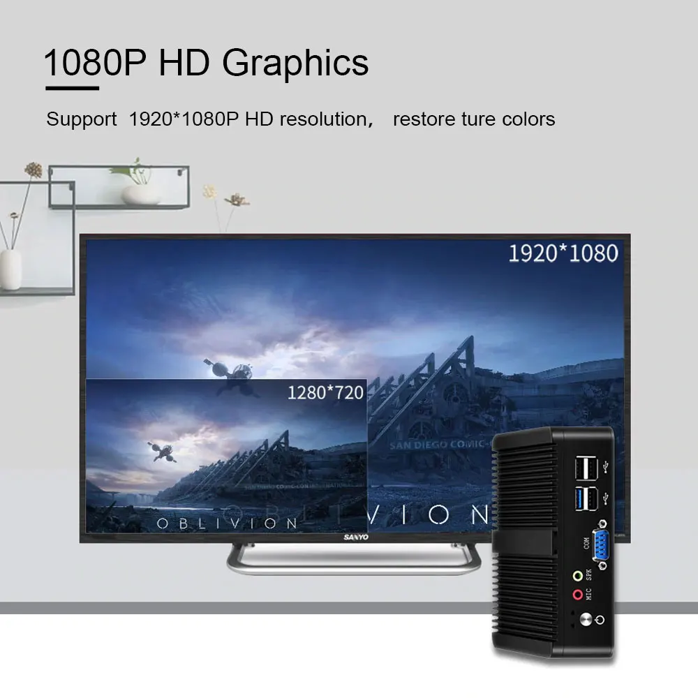 Безвентиляторный мини-пк intel - Фотография_4