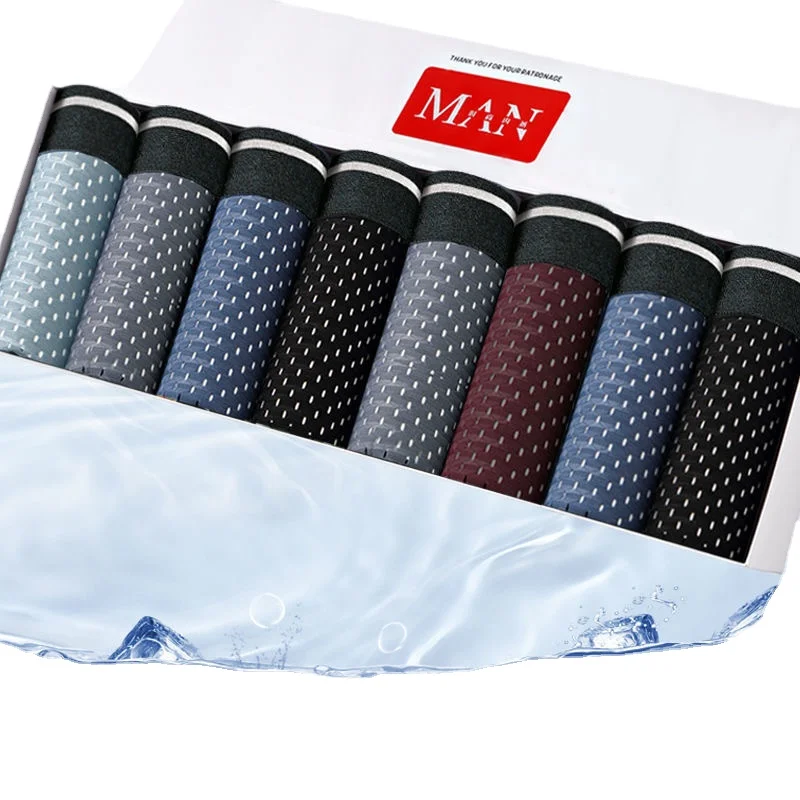 Мужские трусы из ледяного шелка