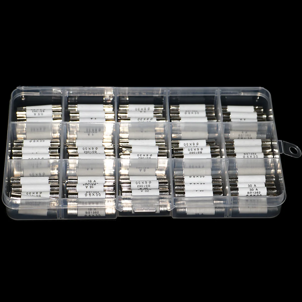 6 мм x 30 мм 250v плавкие керамика - Фотография_3