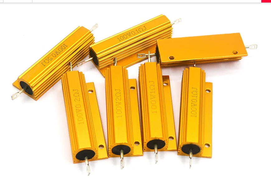 Алюминиевый мощный металлический корпус чехол проволочный резистор 0 - Фотография_5