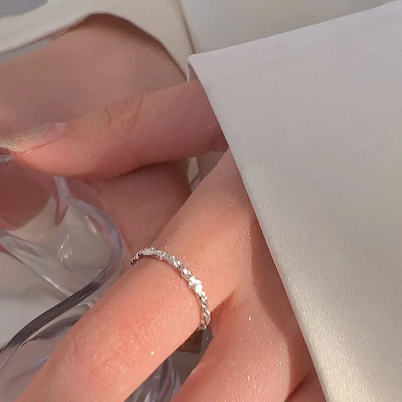 Модное открытое кольцо простого - Фотография_4