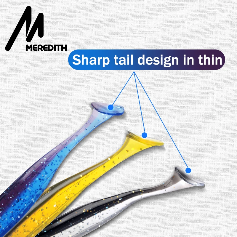 Мягкие приманки meredith easy shiner - Фотография_2