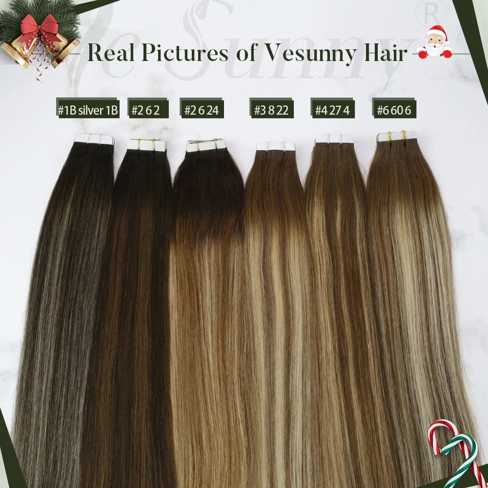 Vesunny пряди для наращивания человеческие - Фотография_2