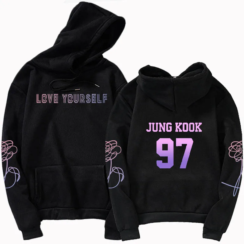 Jungkook толстовка унисекс kpop - Фотография_3