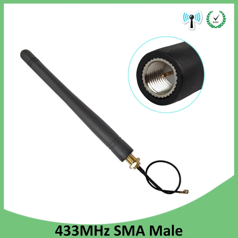 433 мгц антенна 3dbi sma штекер