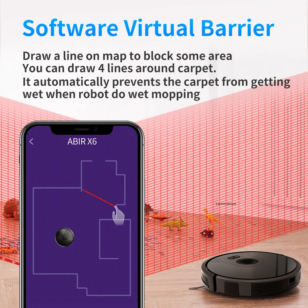 Робот-пылесос abir x6pro  - Фотография_5