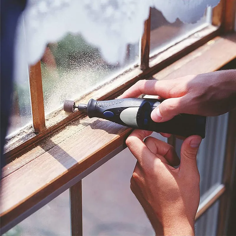 Набор шлифовальных барабанов 102 шт./компл. 80 грит - Фотография_3