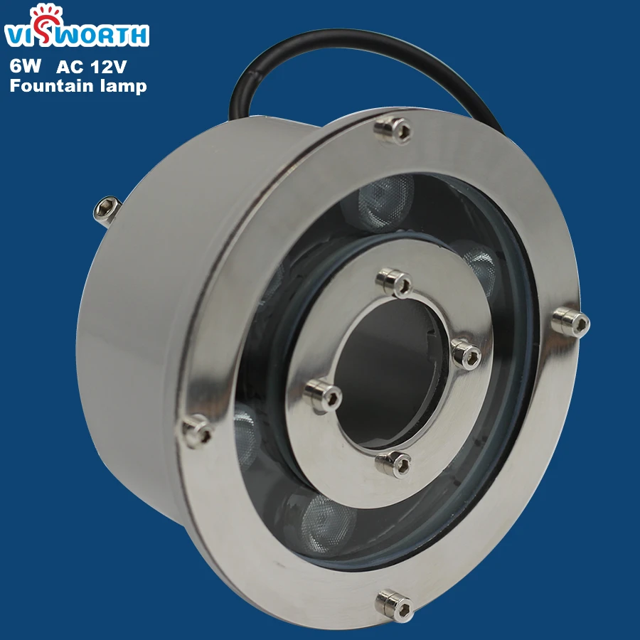 Светодиодный подводный светильник 6 вт ip68