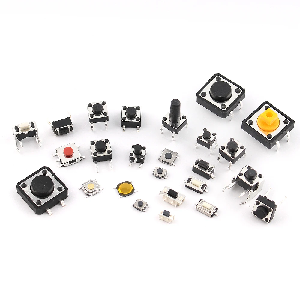 Мини-кнопочный переключатель smd dip 2*4 3*6 4*4 6*6 - Фотография_2