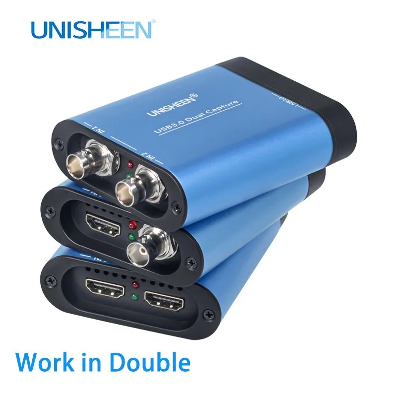 Лидер продаж, 2-канальный sdi hdmi видеозахват