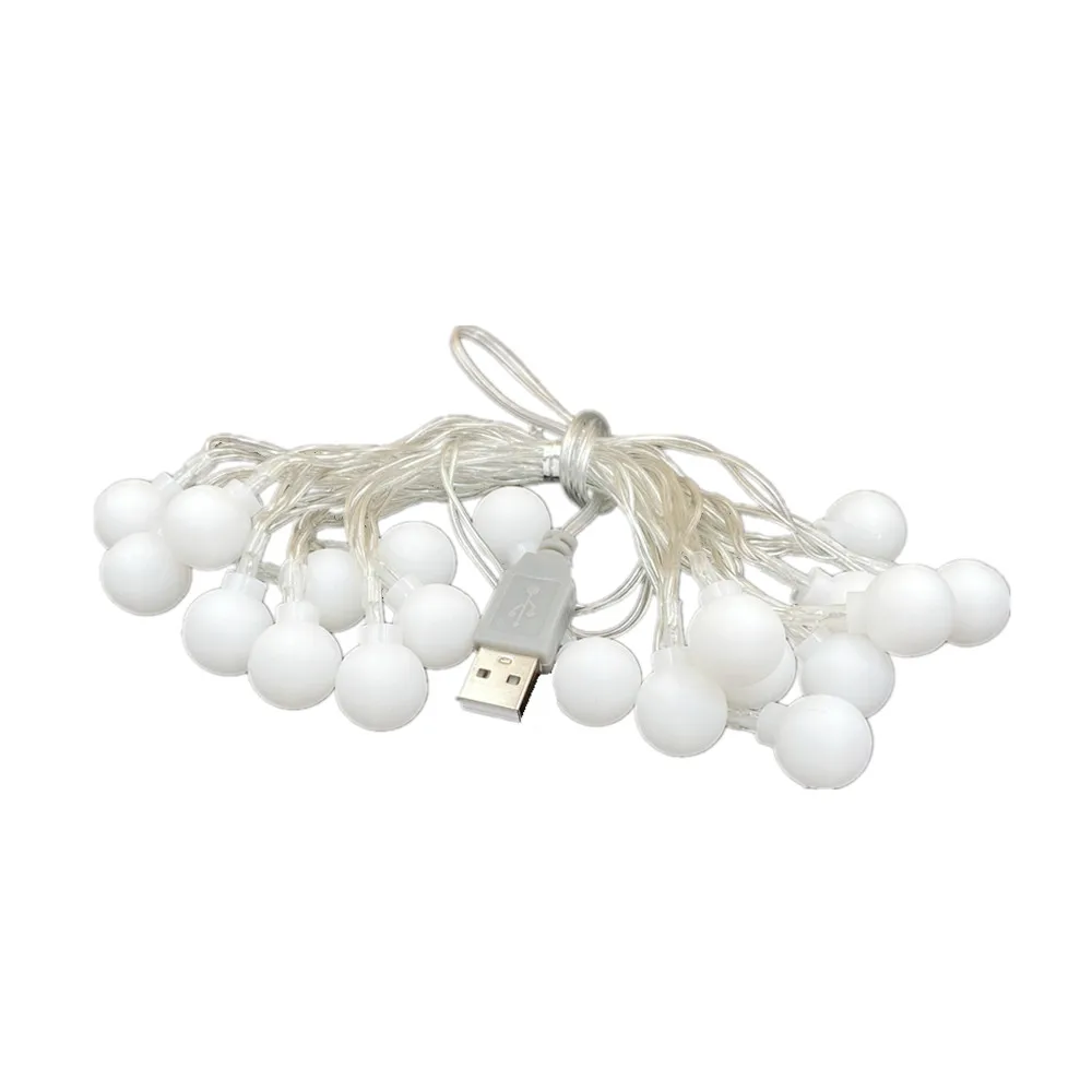 Светодиодная гирлянда с шариками - Фотография_5