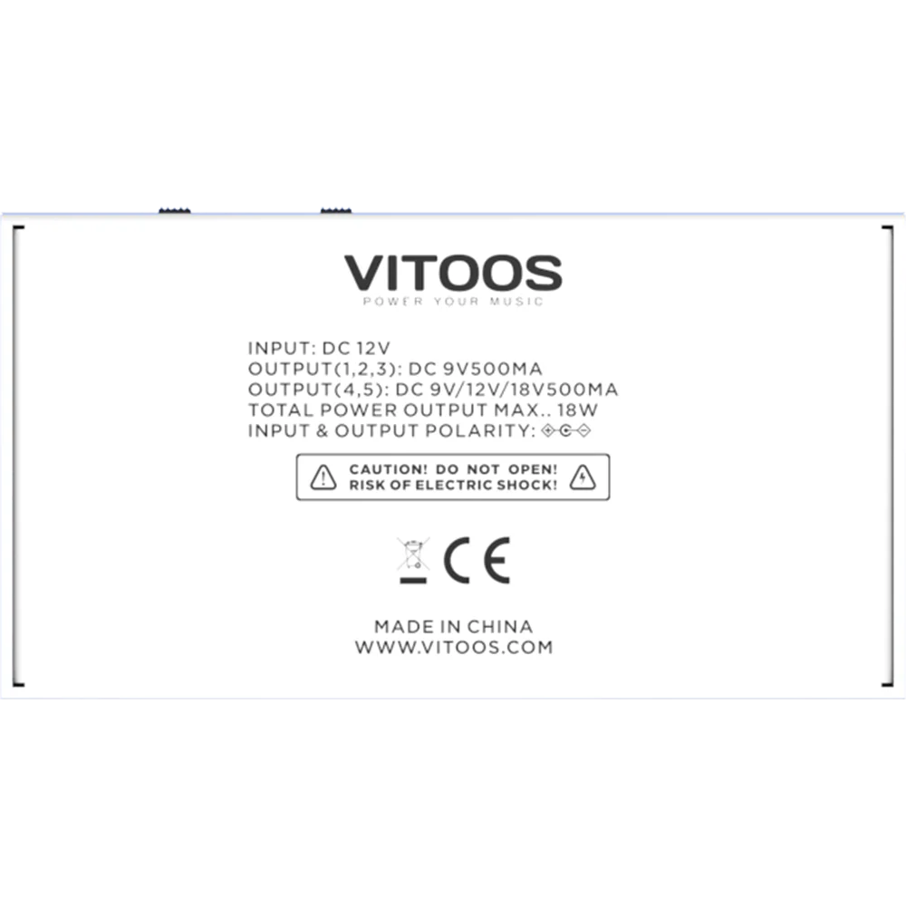 Vitoos dd5-sv2 педаль эффектов - Фотография_4