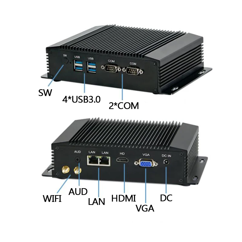 Новый безвентиляторный пк i3 4010y/i3