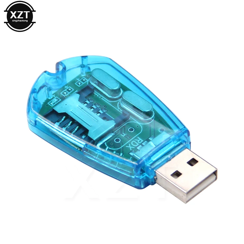Синий usb-разъем устройство чтения - Фотография_3