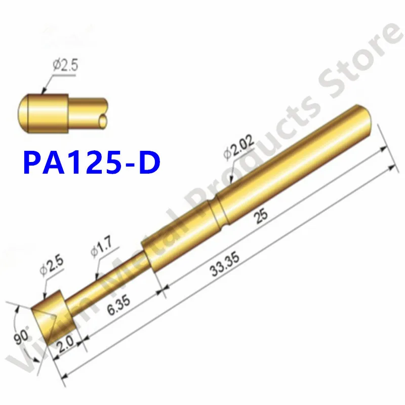 Pa125-d весна тесты зонд контактный