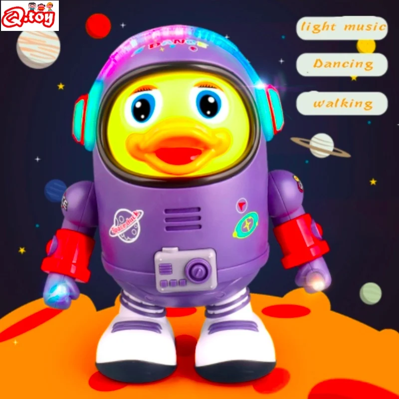 Танцующая игрушка космическая утка