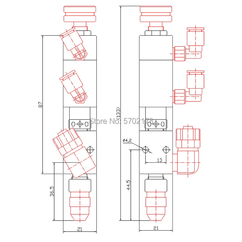 By-21a пневматический клапан дозатора - Фотография_6