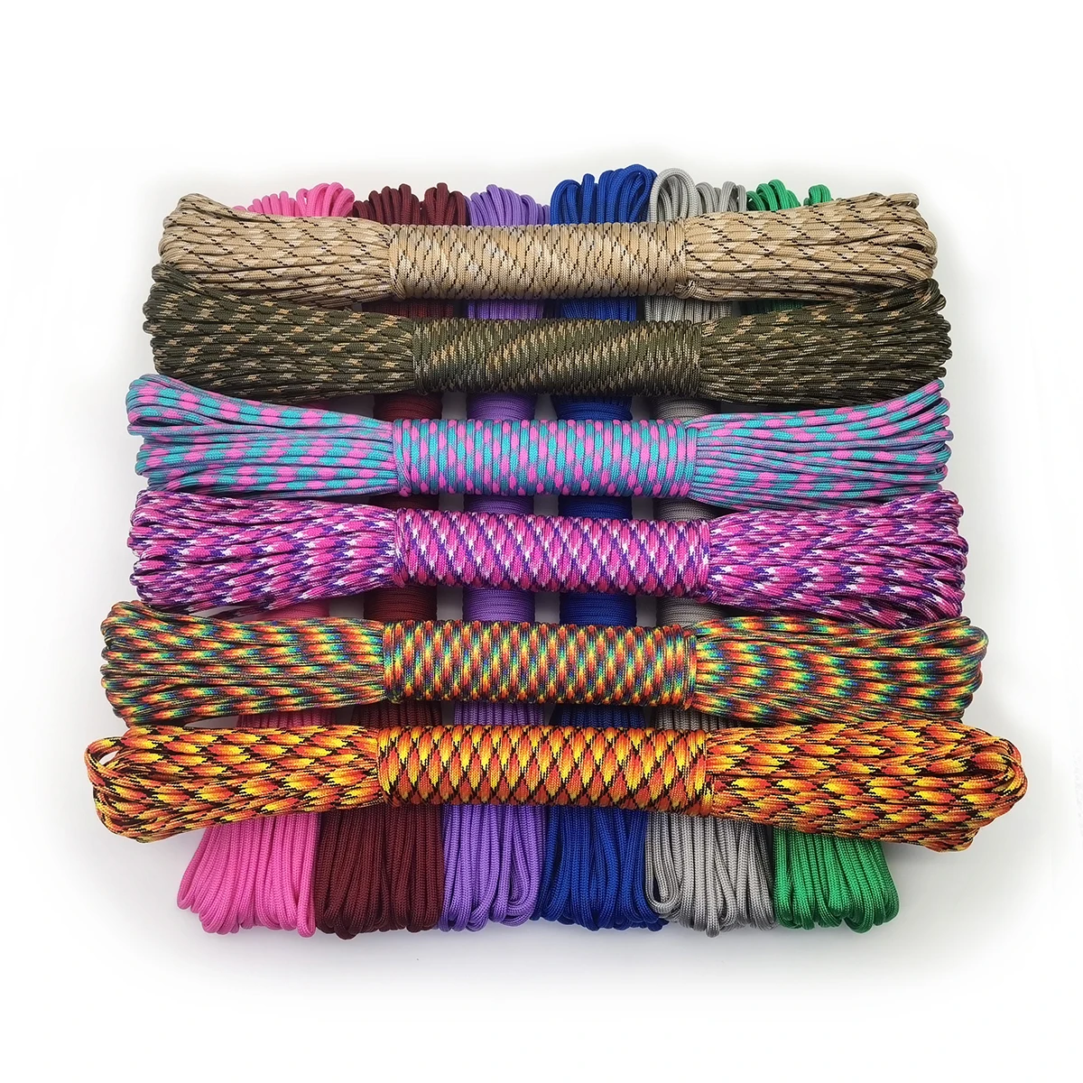 Новые цвета, высококачественная веревка paracord 550