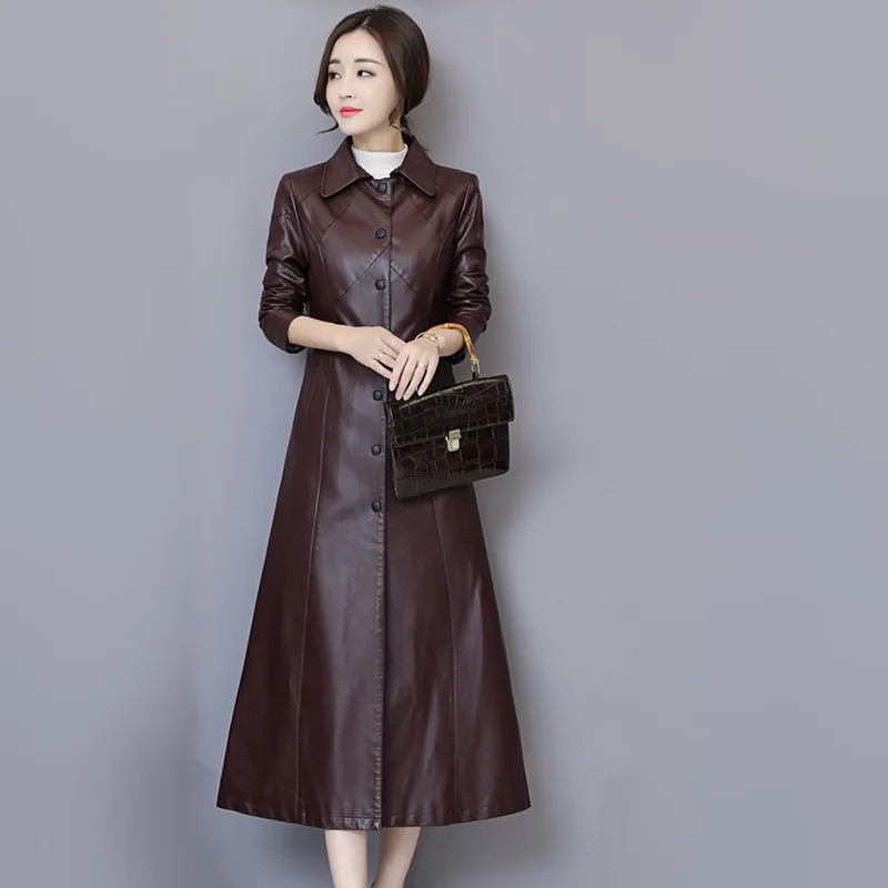 Новый женщины дубленка осень зима - Фотография_3