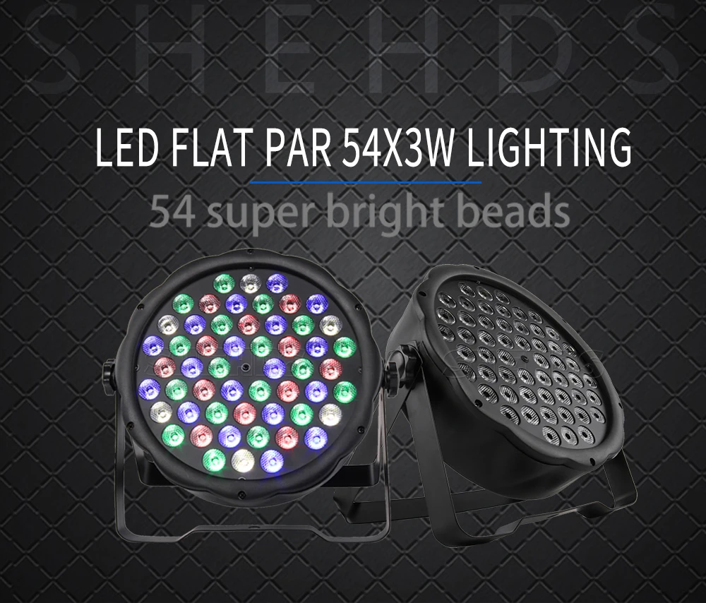 Быстрая доставка led 54x3w rgbw