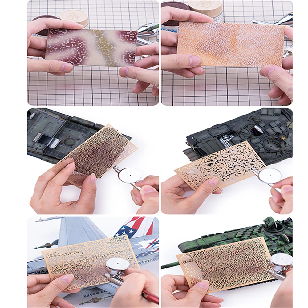 Diy модель старения камуфляж утечка - Фотография_5