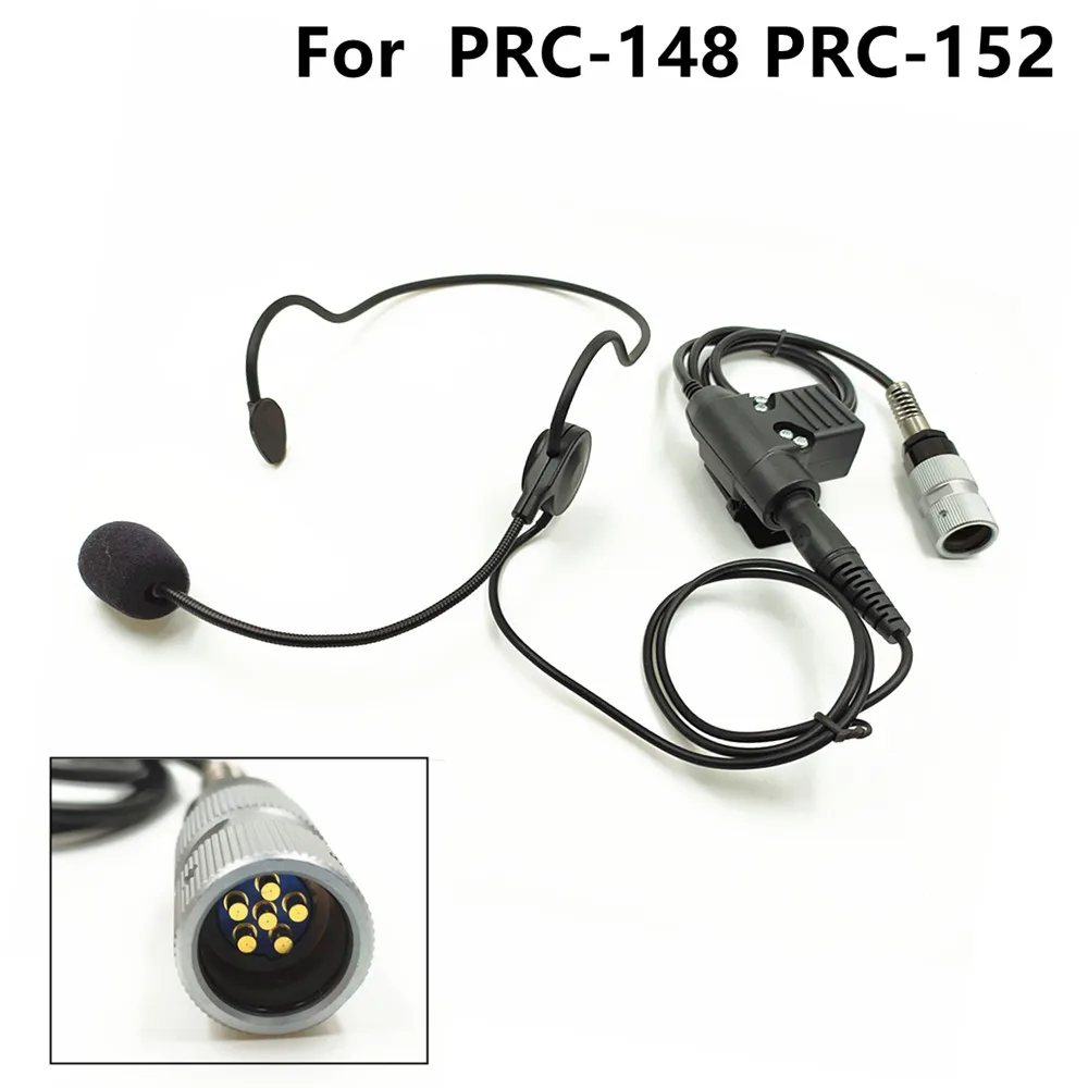 Гарнитура fengruitong для tri tca/an prc-148 prc-152 prc624 walkie-talkie