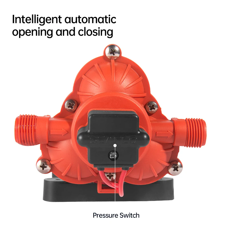 Водяной насос seaflo 12 в — мембранный насос с высоким расходом 11 - Фотография_3